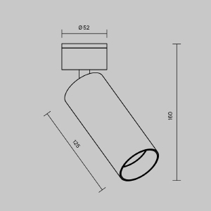 Светильник спот Maytoni FOCUS LED C055CL-L12W4K-W-BS