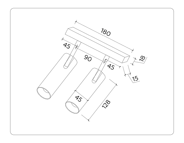 Трековый светильник Ambrella Track System GL3901