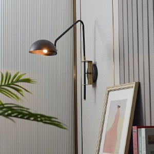 Настенное бра Delight Collection Wall lamp MT9049-1WB black/bronze