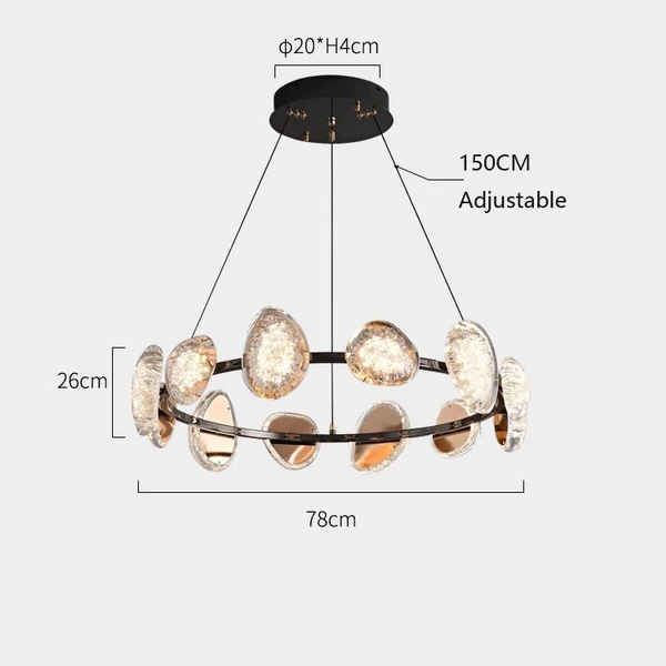 Подвесная люстра Delight Collection MT9125 MT9125-12H french gold