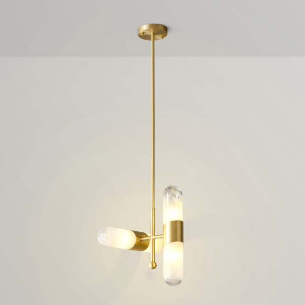 Светильник подвесной Delight Collection Sorno MT9056-4H brass