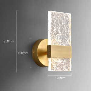 Настенное бра Delight Collection Wall lamp MT8981-1W brass