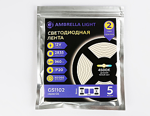 LED лента Ambrella LED Strip 12V GS1102