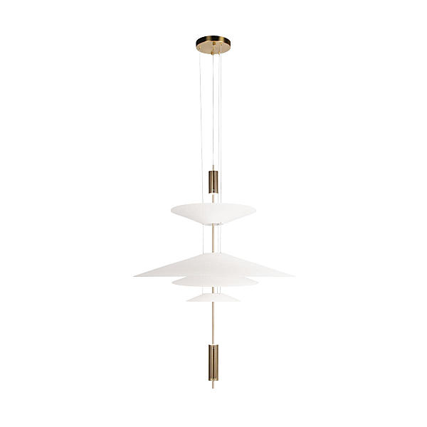 Светильник подвесной Loft It Skylar 10244/C Brass