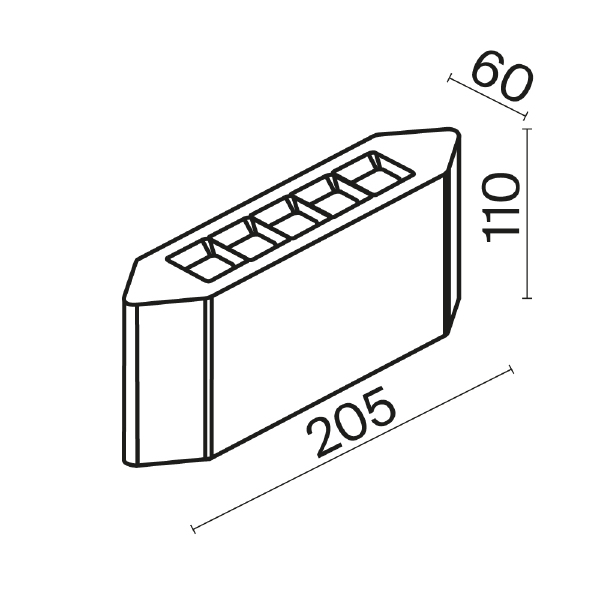 Уличный настенный светильник Maytoni Pull O412WL-L8GF3K