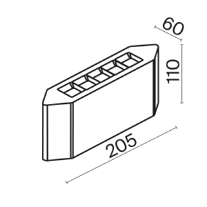 Уличный настенный светильник Maytoni Pull O412WL-L8GF3K