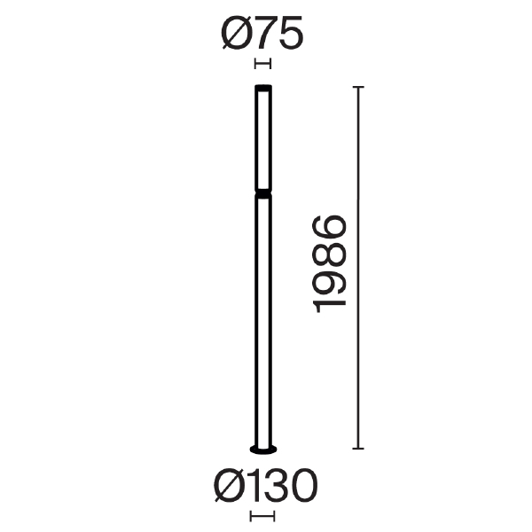 Уличный наземный светильник Maytoni Lit O593FL-L20GF3K