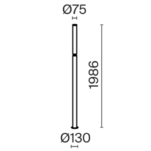 Уличный наземный светильник Maytoni Lit O593FL-L20GF3K