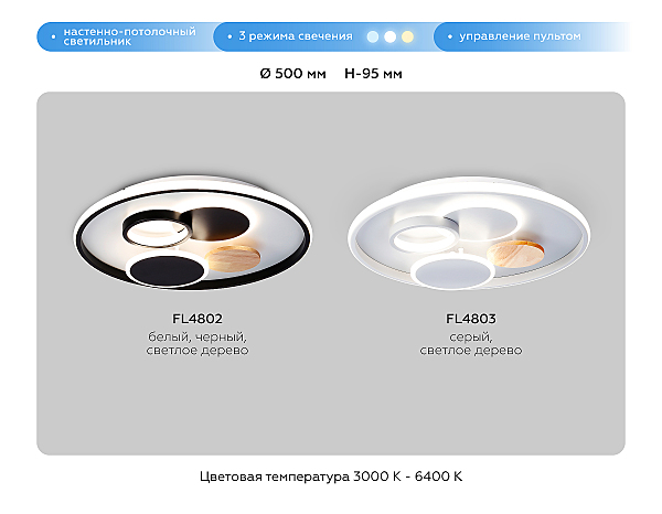 Потолочная люстра Ambrella LineTech FL4802