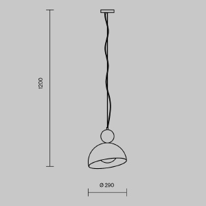 Светильник подвесной Freya Bowl FR5439PL-01W