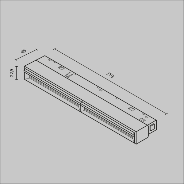 Трековый светильник Maytoni Parete TR106-2-12W3K-B