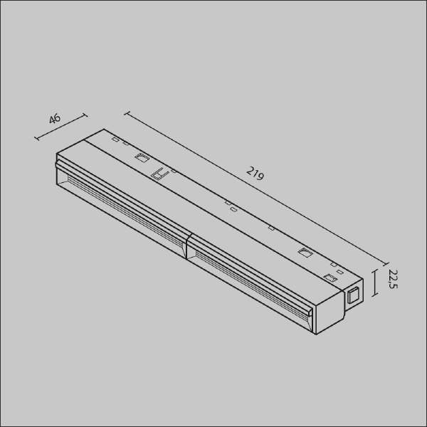 Трековый светильник Maytoni Parete TR106-2-12W3K-B