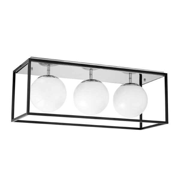 Светильник потолочный Lumina Deco Maldini LDC 8060-3 CHR+BK