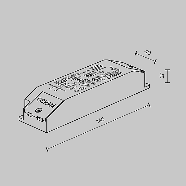 Блок питания Maytoni Power Supply Flarity 30/220-240/24 G2