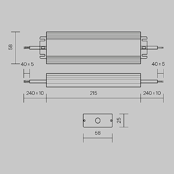 Блок питания Maytoni Power Supply Magnetic PSL008-100W-48V-IP67