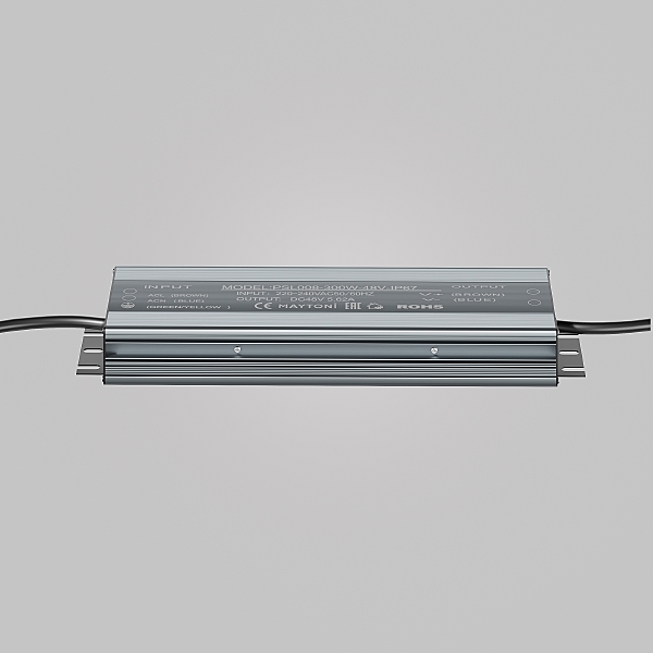 Блок питания Maytoni Power Supply Magnetic PSL008-300W-48V-IP67