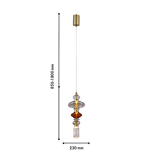 Светильник подвесной Favourite Veneto 4237-1P