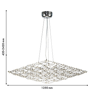 Подвесная люстра Favourite Thinner 4305-12P