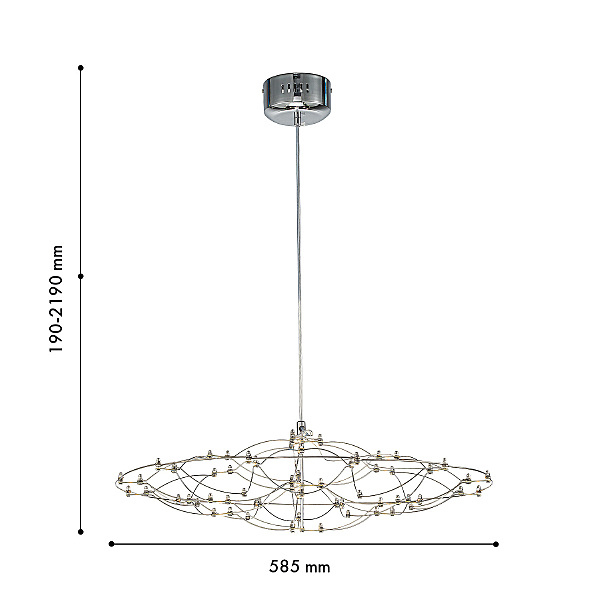 Подвесная люстра Favourite Thinner 4305-6P