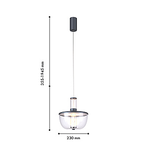 Светильник подвесной Favourite Flaska 4312-1P