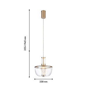 Светильник подвесной Favourite Flaska 4313-1P
