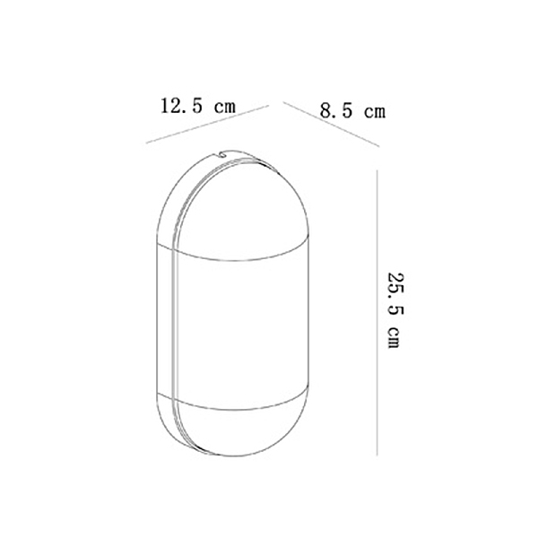 Уличный настенный светильник Arte Lamp Marfik A2481AL-1BR