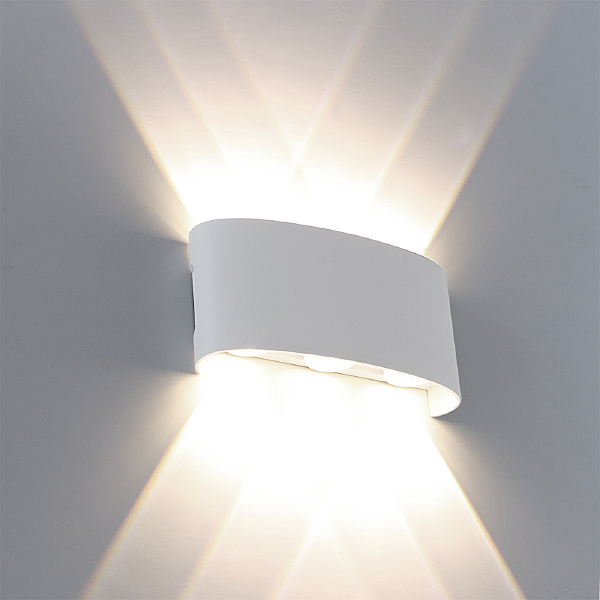 Уличный настенный светильник Arte Lamp Bosto A3122AL-6WH