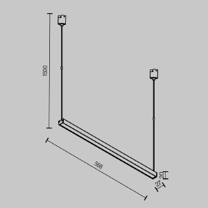 Трековый светильник Maytoni Basis TR170-1-26W3K-B