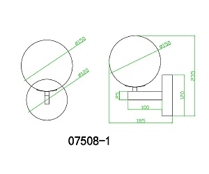 Настенное бра KINK Light Сида 07508-1,01