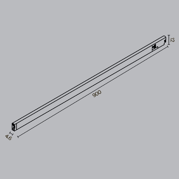 Трековый светильник Maytoni Basis TR190-1-15W2.7K-B