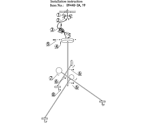 Потолочная люстра KINK Light Некси 09440-3A,19(3000K)