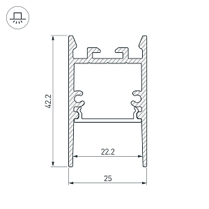 Профиль Arlight SL-COMFORT 046934