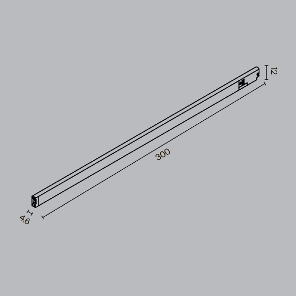 Трековый светильник Maytoni Basis TR190-1-5W2.7K-B