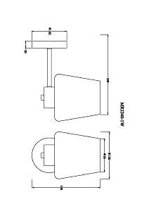 Настенное бра MyFar Mark MR2340-1W