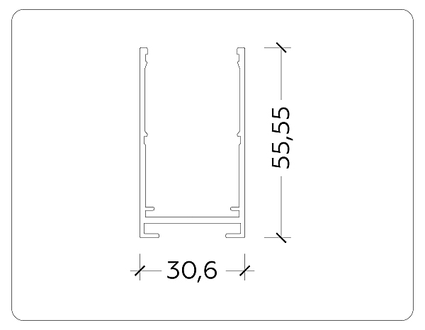 Шинопровод Ambrella Magnetic 220V GL1005