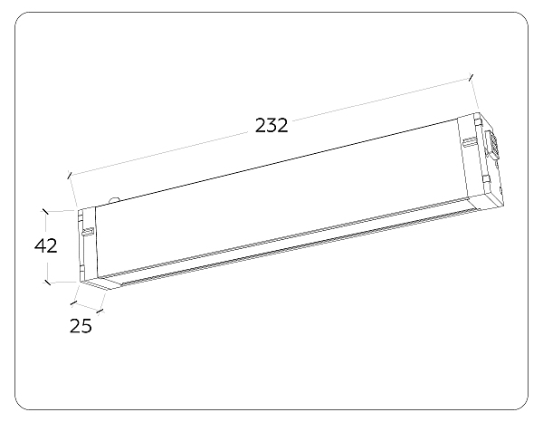 Трековый светильник Ambrella Magnetic 220V GL1261