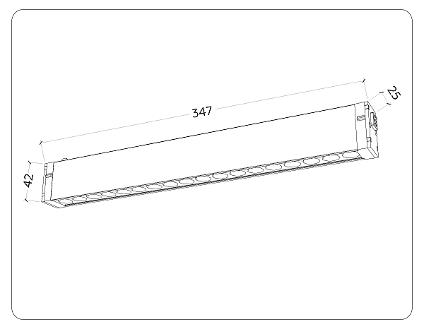 Трековый светильник Ambrella Magnetic 220V GL1311