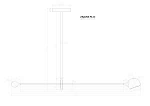 Светильник потолочный Divinare Ull 2622/06 PL-8