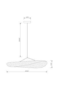 Светильник подвесной Divinare Fiamma 5866/06 SP-35