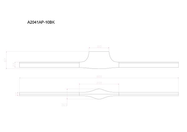 Настенный светильник Arte Lamp Gacrux A2041AP-10BK