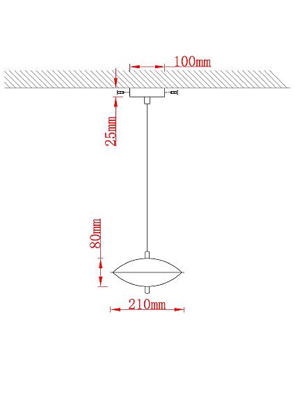 Светильник подвесной Arte Lamp Andromeda A2089SP-6GO