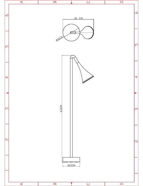 Уличный наземный светильник Arte Lamp Bronn A2367PA-1BK