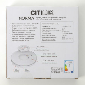 Светильник потолочный Citilux Norma CL748181