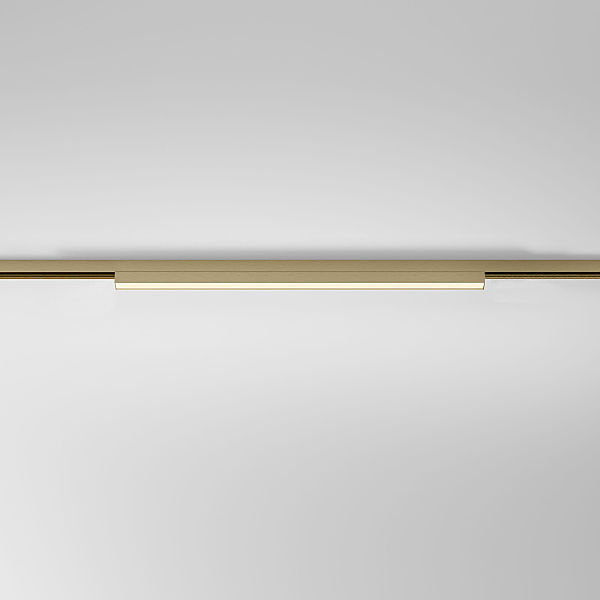 Трековый светильник Elektrostandard Line Magnetic Brass Line Трековый светильник 12W 3000K (латунь) 85526/01