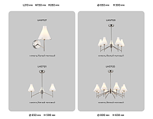 Потолочная люстра Ambrella Modern LH57125