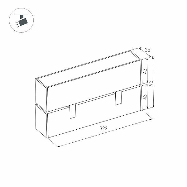 Трековый светильник Arlight MAG-45 026975