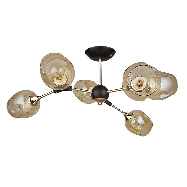 Потолочная люстра Arte Lamp Seppia A4211PL-6BK