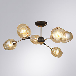 Потолочная люстра Arte Lamp Seppia A4211PL-6BK