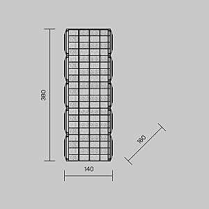 Настенный светильник Maytoni Castello MOD335WL-L20CH3K