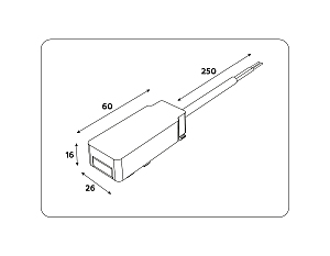 Ввод питания Ambrella Track System GV1261